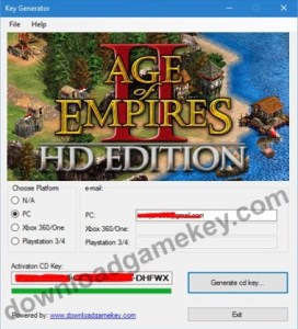 Age Of Empires 2 Hd Steam Key Generator