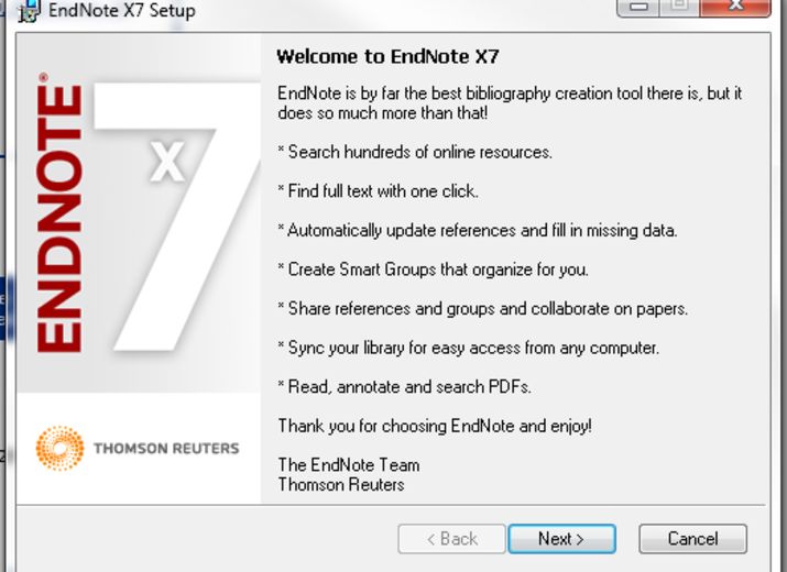 activate endnote software